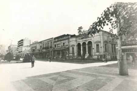 Η κεντρική πλατεία τη δεκαετία του 1970