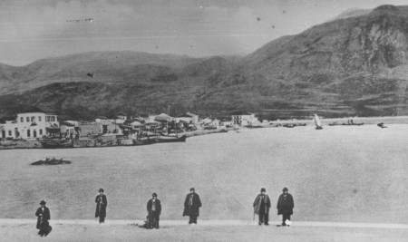 Το λιμάνι σε φωτογραφία του 1908
