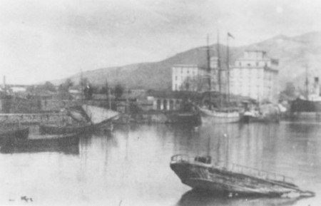 Ναυάγιο ιστιοφόρου στο λιμάνι της Καλαμάτας